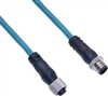 Mencom Ethernet Cordset Male Straight / Female Straight - MDE45-4MFP-10M