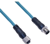 Mencom Ethernet Cordset Male Straight / Female Straight - MDE45-4MFP-2M