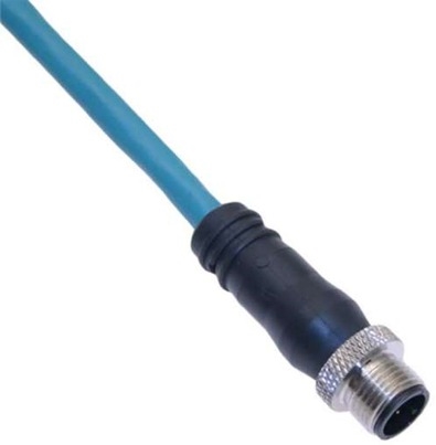 Mencom Ethernet Cordset Male Straight - MDE45-8MP-2M