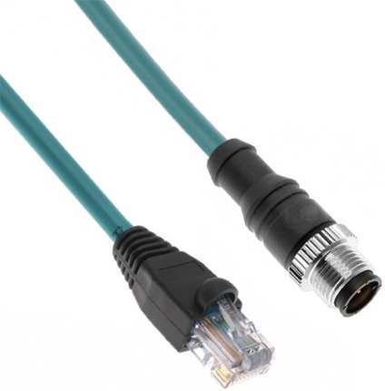 Mencom Ethernet Cordset Male Straight / RJ45 Plug - MDE45-8MP-RJ45-5M