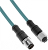 Mencom Ethernet Cordset Male Straight / Female Straight - MDE45P-4MFP-5M