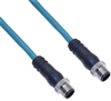 Mencom Ethernet Cordset Male Straight / Male Straight - MDE45P-4MMP-10M