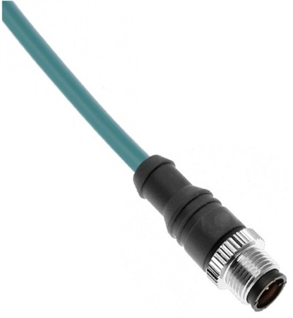 Mencom Ethernet Cordset Male Straight - MDE45P-4MP-10M