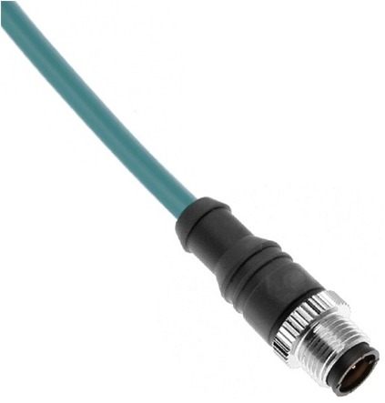 Mencom Ethernet Cordset Male Straight - MDE45P-4MP-5M