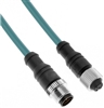 Mencom Ethernet Cordset Male Straight / Female Straight - MDE45P-8MFP-2M