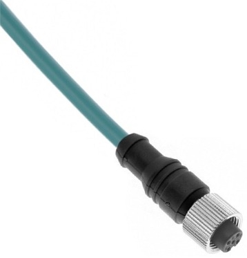 Mencom Ethernet Cordset Female Straight - MDE45PB-4FP-2M