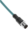 Mencom Ethernet Cordset Male Straight - MDE45PB-4MP-2M