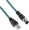 Mencom Ethernet Cordset Male Straight / RJ45 Plug - MDE45PB-4MP-RJ45-5M