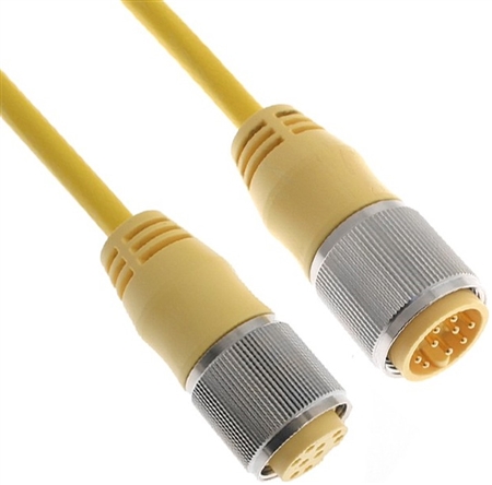 Mencom MIN Size III Extension Cordset - MIN-10MFPX-20