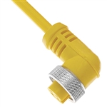 Mencom MIN Female Right Angle Molded Cable - MIN-3FPX-3-R