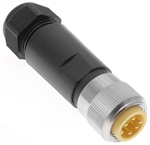 Mencom MIN Size I 3 Pin Male Hardwired Connector - MIN-3MP-FWX