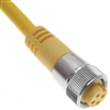 Mencom 6 Pole MIN Molded Cable - MIN-6FPX-12