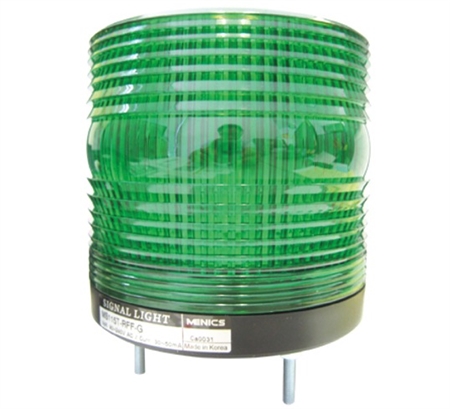 Menics 115mm LED Beacon Light, 12-24V, Green