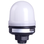 Menics 56mm LED Beacon Light, 100-240V, Multi-color, Lead Wire