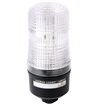 Menics 70mm LED Beacon Light, 110-220V, Red Blue Green, Steady & Flashing, Direct Mount
