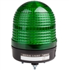 Menics 86mm LED Beacon Light, 24V, Green, w/ Alarm