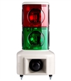 Menics MSGS-201-RG 2 Tier Tower Light, Red Green