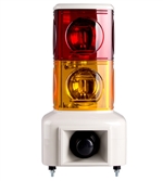 Menics MSGS-202-RY 2 Tier Tower Light, Red Yellow