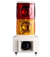 Menics MSGS-220-RY 2 Tier Tower Light, Red Yellow