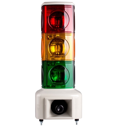 Menics MSGS-310-RYG 3 Tier Tower Light, Red Yellow Green