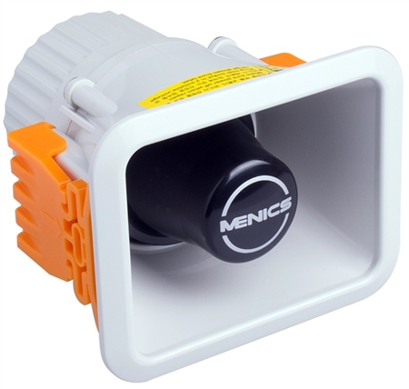 Panel Mount Alarm, Terminal Type, Melody, 100-240V AC, White