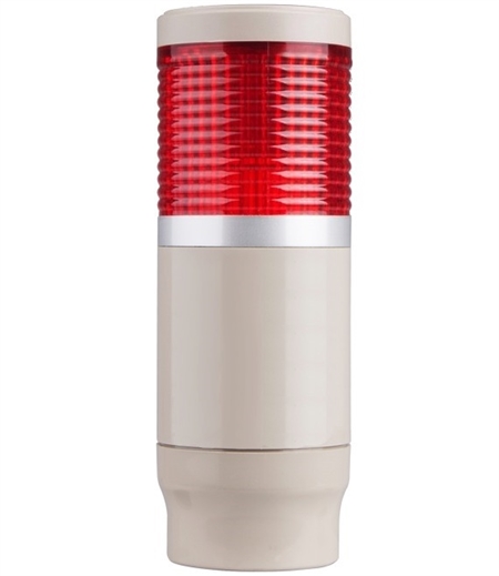 Menics MT4B1AL-R 1 Tier Tower Light, Red