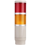 Menics MT4B2AL-RY 2 Tier Tower Light, Red/Yellow
