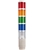 Menics MT4B5AL-RYGBC 5 Tier Tower Light, Red/Yellow/Green/Blue/Clear
