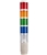 Menics MT4B5CL-RYGBC 5 Tier Tower Light, Red/Yellow/Green/Blue/Clear