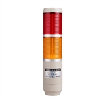 Menics MT5B2AL-RY 2 Tier Tower Light, Red/Yellow