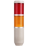Menics MT5B2BL-RY 2 Tier Tower Light, Red/Yellow
