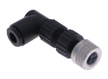 Mencom Female M8 Hardwired Plug - NAN-T-3FP-FW-R