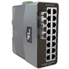Red Lion N-Tron 18 Port Gigabit Multimode, SC Style Managed Ethernet Switch, 550 M
