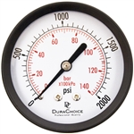 DuraChoice PA158B-K02 Dry Utility Pressure Gauge, 1-1/2" Dial