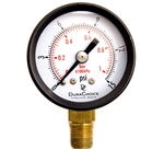 DuraChoice PA158L-015 Dry Utility Pressure Gauge, 1-1/2" Dial