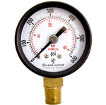 DuraChoice PA158L-600 Dry Utility Pressure Gauge, 1-1/2" Dial