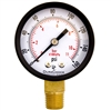 DuraChoice PA204L-160 Dry Utility Pressure Gauge, 2" Dial
