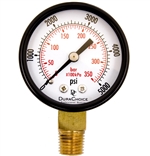DuraChoice PA204L-K05 Dry Utility Pressure Gauge, 2" Dial