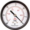 DuraChoice PA254B-V00 Dry Utility Vacuum Gauge, 2-1/2" Dial