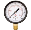 DuraChoice PA254L-030 Dry Utility Pressure Gauge, 2-1/2" Dial