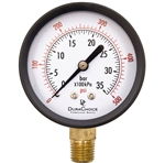 DuraChoice PA254L-500 Dry Utility Pressure Gauge, 2-1/2" Dial
