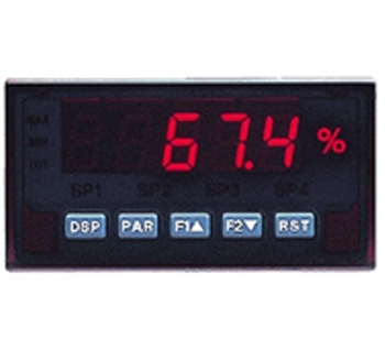 Red Lion DC Input Panel Meter, 5 Digit, Red LED