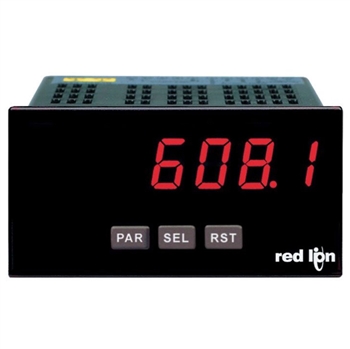 Dual Counter & Rate Panel Meter, 6 Digit LED