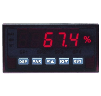 Red Lion Process Input Panel Meter, 5 Digit, Red LED