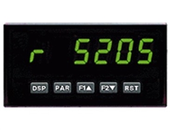 Red Lion Rate Panel Meter, 5 Digit, Green LED