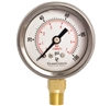 DuraChoice PB158L-100 Oil Filled Pressure Gauge, 1-1/2" Dial