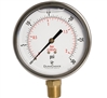 DuraChoice PB405L-030 Oil Filled Pressure Gauge, 4" Dial