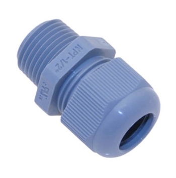 PCG-1/2 1/2" NPT Gray Strain Relief Fitting