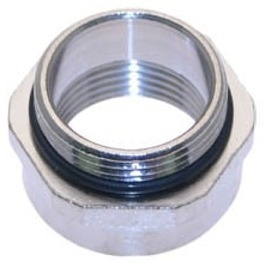 Mencom PG 16 to M20 Nickel Plated Brass Adapter