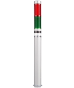 Menics PLDL-201-RG 2 Tier LED Tower Light, Red & Green
